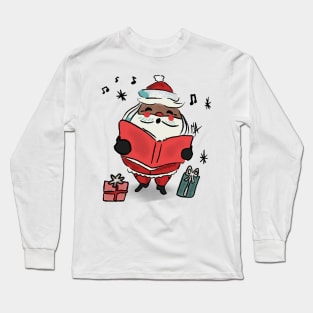 Singing Santa Long Sleeve T-Shirt